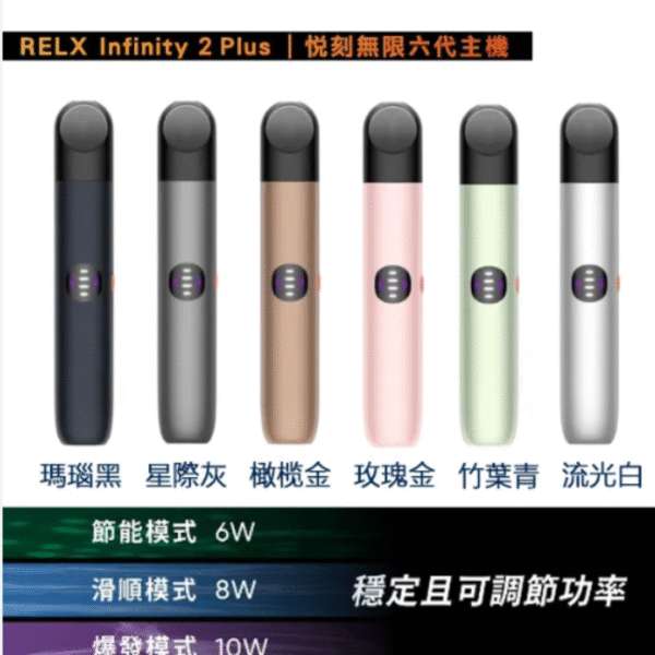  RELX Infinity 2 Plus 主機 | 悅刻六代主機 | RELX主機【美感巔峰】